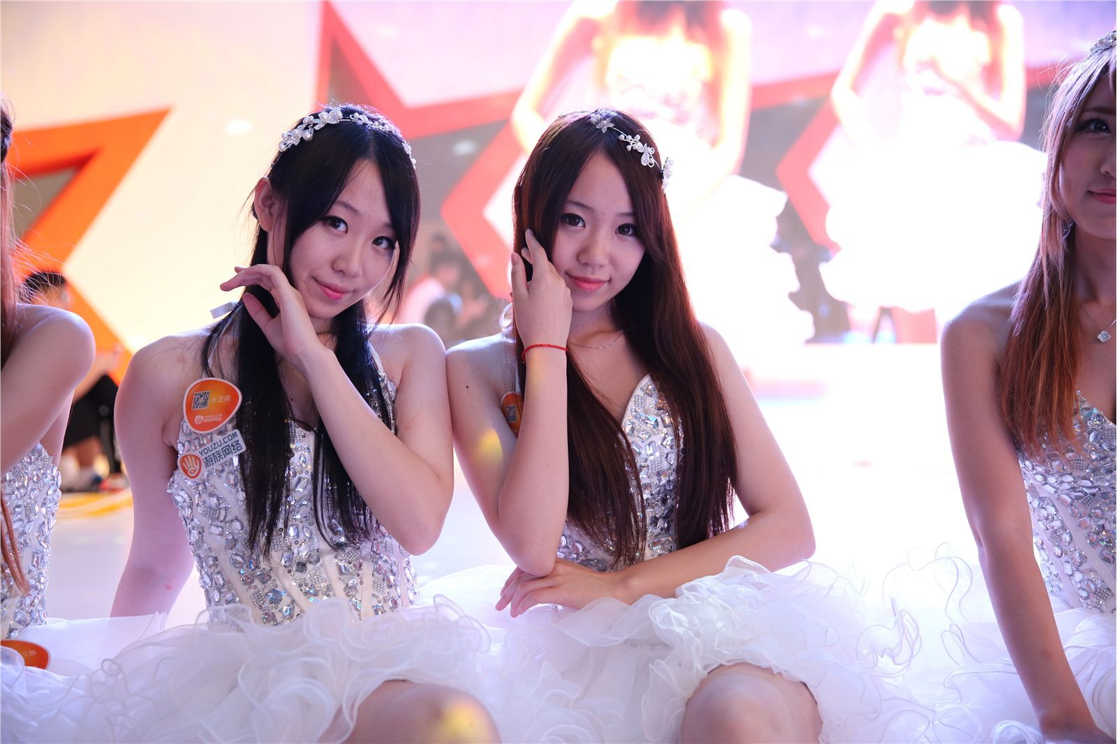 Chinajoy2014游族网络展台女神超清合集 1